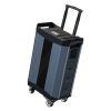 Trolley case, 2515Wh portable power station, for outdoor travel, home backup power, 3×AC120V output, a total of 2000W stable output power, peak power