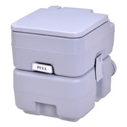 5 Gallon 20 L Outdoor/Indoor Potty Commode Portable Flush Toilet