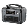 Portable Power Station;  500W Solar Generator with 484Wh Backup Lithium Battery;  110V AC Outlets;  USB-C PD 100W;  Outdoor Generators with LED Light