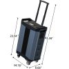 Trolley case, 2515Wh portable power station, for outdoor travel, home backup power, 3×AC120V output, a total of 2000W stable output power, peak power