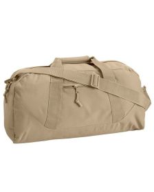 Liberty Bags 8806 Game Day Large Square Duffel (Color: LIGHT TAN, size: OS)