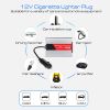 DC AC Car Power Inverter 12V 220V 300W Converter Adapter DC 12V to AC 220V with Battery Clip For Home Solar Appliances Outdoors