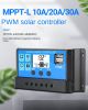 PWM solar energy controller 10A-60A charge and discharge controller for household energy storage electric vehicles